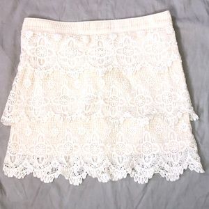 Crochet skirt